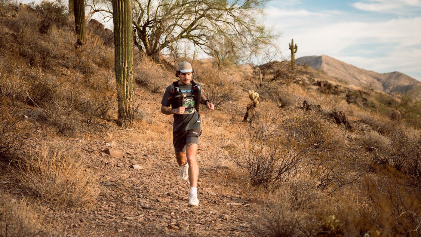 Photo of Max Jolliffe running